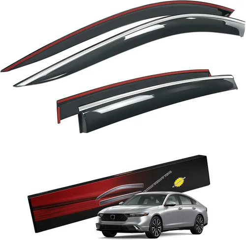 Vista 14 de Sze Protectores de Lluvia Compatibles con RAV4 2019-2023 2024 2025 Deflectores de Ventana Lateral Protectores de Lluvia RAV4 Protector Deflector