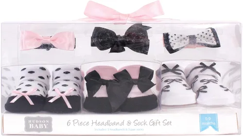 Vista 2 de Hudson Baby Diadema y calcetines para niña