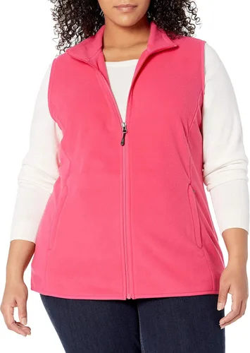 Vista 4 de Tienda Essentials - Chaleco de vellón polar suave, sin mangas y de corte clásico para mujer (disponible en tallas extragrandes)
