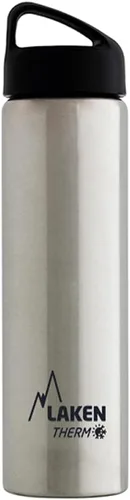 Vista 19 de Laken Thermo Classic - Botella de agua de acero inoxidable aislada al vacío de boca ancha Azul