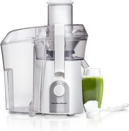 Vista 13 de Hamilton Beach Máquina centrífuga del Juicer con boca grande 3" canal de Negro