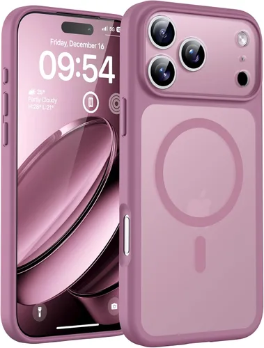 Vista 125 de TOCOL Funda para iPhone 11, compatible con Magsafe, protección completa de cámara, imanes integrados, protección contra caídas, funda translúcida
