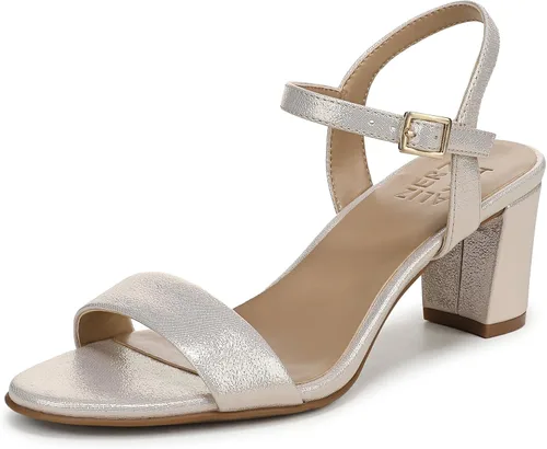 Vista 25 de Naturalizer Sandalias de tacón Bristol para mujer Patente de guepardo con estampado animal