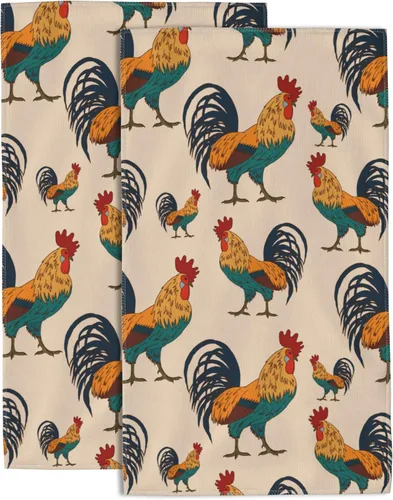 Vista 15 de Juego de 2 toallas de mano bohemias de primavera para baño, toallas de baño de mano, suaves, absorbentes, toallas decorativas para baño, cocina