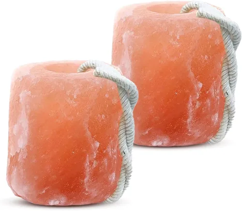 Vista 12 de Bloque de sal de roca del Himalaya 100% natural, ladrillo para lamer sal mineral para animales, caballos y ciervos 5 libras, 5-8 libras