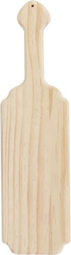 Vista 8 de Remo de Hermandad 38 cm, Remo de Pino Sin Terminar, Remo de Madera Sólida para Hermandades Griegas