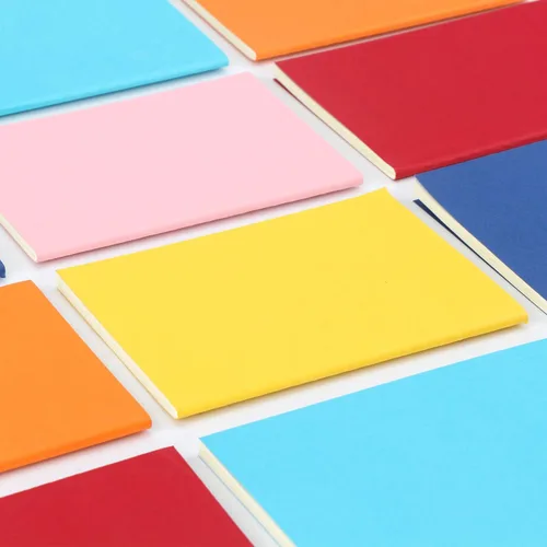 Vista 6 de EUSOAR Cuaderno en blanco, paquete de 24 cuadernos A6 de 3.9 x 5.5 pulgadas, 60 páginas sin forro, diario de viaje, juego de bloc de notas a granel