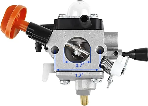 Vista 3 de Carburador 4180-120-0615 con herramienta de ajuste de carbohidratos Kit de filtro de aire para Stihl FS91 FC91 FS111 FC111 KM91R KM111R HT102 FC96