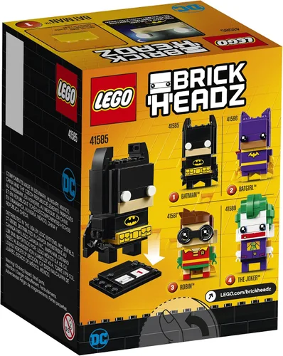 Vista 3 de Kit de construcción Batman LEGO BrickHeadz 41585