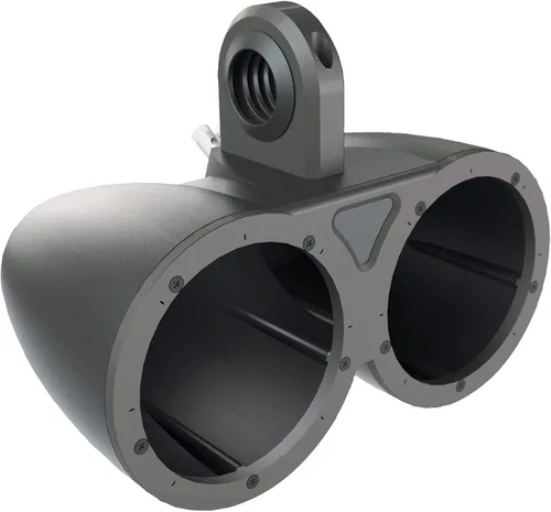 Vista 2 de KICKER Negro Dual Wake Tower System Charcoal 6,5" altavoces marinos RGB LED