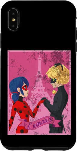 Vista 11 de Miraculous Ladybug Vintage Collection Paris Love - Carcasa para iPhone 17
