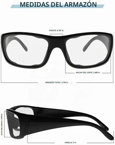 Vista 3 de Gafas de seguridad fotocrómicas con lentes de transición P820