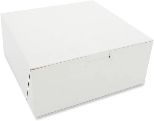 Vista 5 de Southern Champion Tray Cajas de panadería blancas estándar 6X4-1/2X2-3/4, 250
