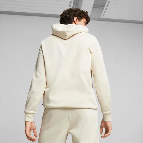 Vista 3 de PUMA Sudadera con capucha de forro polar con logotipo grande para hombre