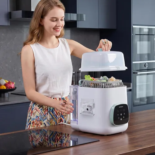 Vista 6 de Soporte organizador para detergente para lavadora de botellas MomCozy
