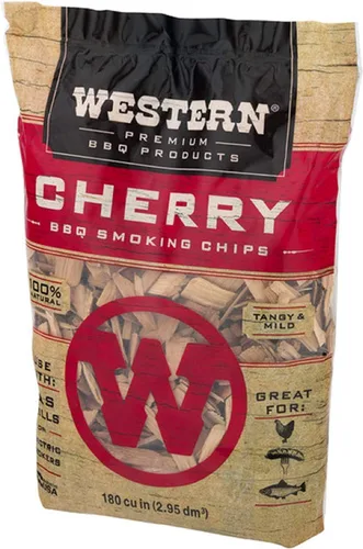 Vista 4 de Ultimate Western BBQ - Paquete variado de chips de madera para ahumar (3) - Sabores de manzana, nuez y cereza