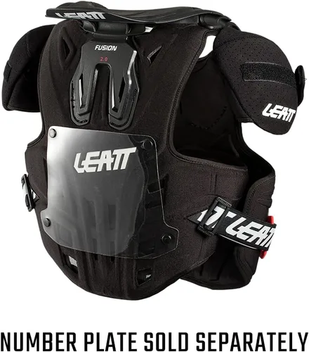 Vista 3 de Leatt Fusion Vest 2.0 Jr Junior (negro, Small/Medium)
