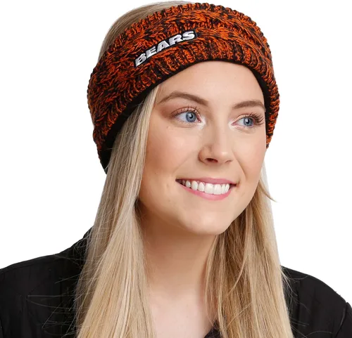 Vista 67 de FOCO Diadema de moda para mujer con logotipo de equipo de la NFL Gradiente impreso.