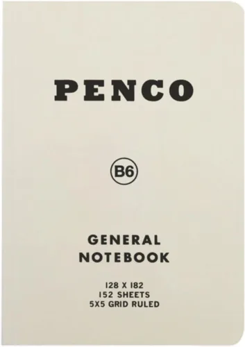 Vista 8 de Cuaderno Penco Hi-Tide CN158, B7, Cuadrado, Azul Marino