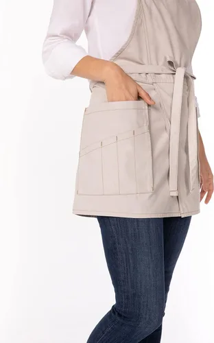 Vista 5 de Chef Works Delantal corto unisex Medford
