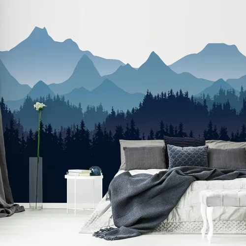 Vista 15 de Alwayspon Mural de pared de tela de arco iris, autoadhesivo, adhesivo de pared para decoración de habitación de niños, cuarto de bebé, acuarela