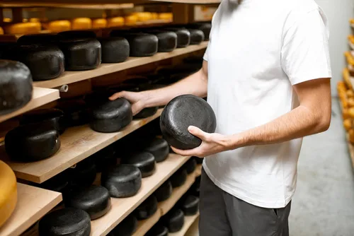 Vista 5 de Carmel Cera de queso, negra (1 libra), cera de grado alimenticio para proteger el queso, cuentas de cera para fabricantes de queso