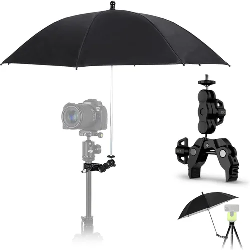 Vista 10 de DSLR - Parasol para cámara sin espejo, para Canon EOS R100 R50 R8 R7 R10 R3 R6M2 R6V R5 C Rp R Rebel T8i T7 90D A7RVI A7R VI A7RV A7 IV A7S III II