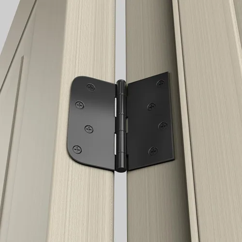 Vista 8 de Goldenwarm - Paquete de 12 bisagras para puerta interior de 4 x 4 pulgadas Negro mate