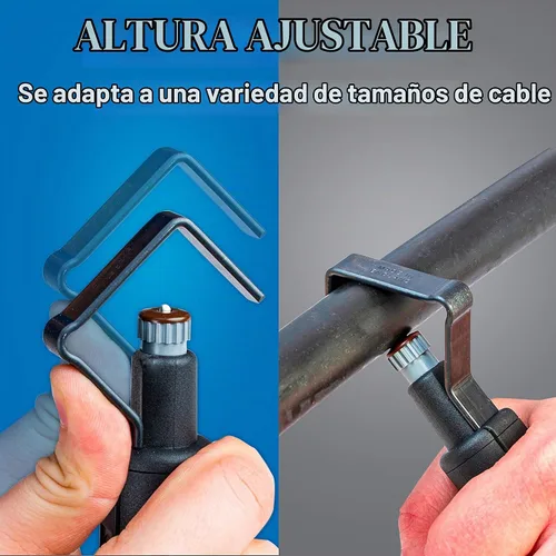 Vista 5 de Jonard Tools CST-4000 Pelacables de cable redondo para la remoción rápida y precisa de la cubierta, cables grandes, de 3/4" a 1 5/8" de diámetro