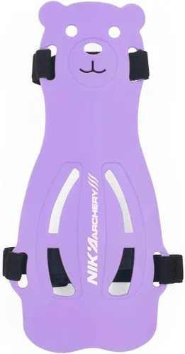 Vista 9 de Protector de brazo de tiro con arco ajustable 2 correas para jóvenes tiro práctica de caza