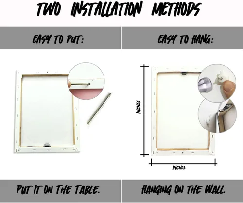 Vista 6 de No Wake Zone - Impresiones artísticas de pared para decoración de lienzo con temática de lago, impresiones artísticas de pared, baño, dormitorio
