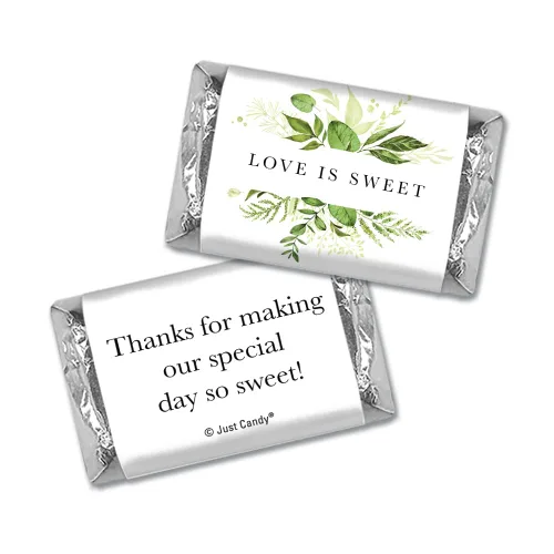 Vista 2 de Caramelos botánicos de boda de 2 libras en miniatura de chocolate (aproximadamente 100 piezas) – Surtido de Mr. Goodbar, chocolate con leche