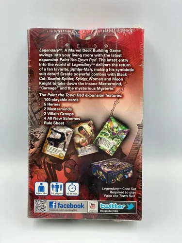 Vista 3 de Legendary: Una Marvel Deck Building Game – Pintura la ciudad roja, Expansión