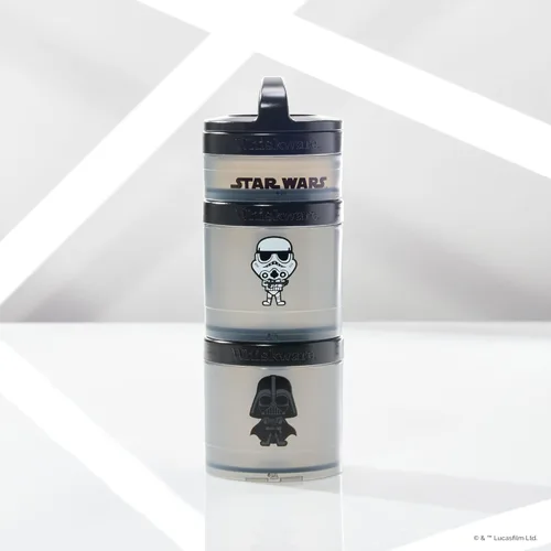 Vista 6 de Whiskware Star Wars - Paquete de aperitivos apilables, Darth Vader y Storm Trooper