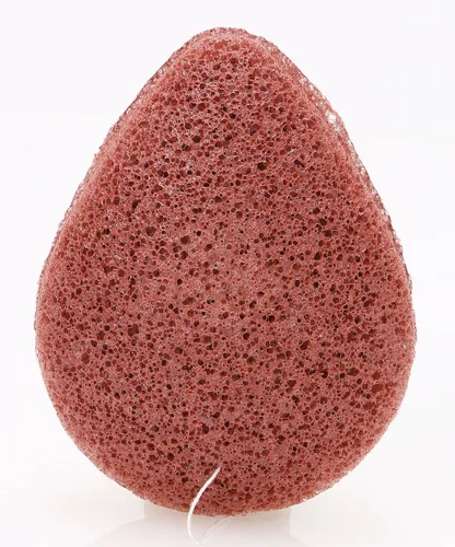 Vista 7 de Mi Konjac Esponja natruall arcilla roja francesa, esponja facial para piel seca o madura