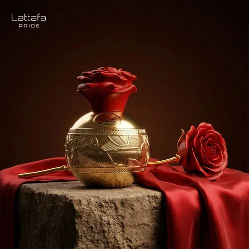 Vista 4 de Lattafa Perfumes Lahdath para Eau de Parfum en espray unisex, 2.7 onzas