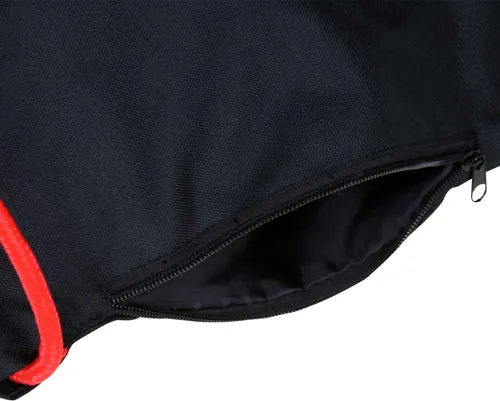 Vista 4 de 5% Nutrition Bolsa de gimnasio con cordón, Negro "Reps for Rich