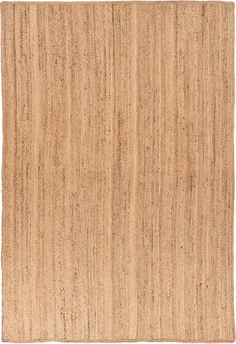Vista 2 de Restoration and Renovation Alfombra de yute tejida a mano, alfombra de fibra natural para decoración del hogar, parte trasera antideslizante