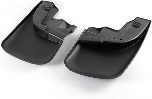 Vista 2 de G-PLUS Guardabarros moldeados resistentes compatibles con Toyota Tacoma 2005-2015, guardabarros protectores contra salpicaduras 2 piezas
