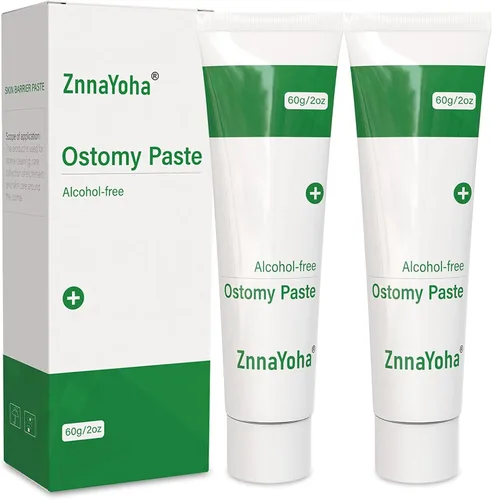 Vista 8 de Stoma Skin Barrer Paste, pasta de ostomía tubo de 2 onzas