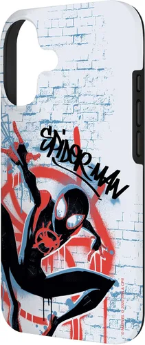 Vista 2 de Marvel Carcasa con graffiti de Spider-Man Into The Spider-Verse para iPhone 17