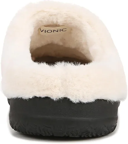 Vista 9 de Vionic Cedar Perrin - Pantuflas cómodas para mujer, para interiores y exteriores, con tecnología VIO MOTION, plantilla ortopédica con soporte