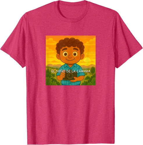 Vista 25 de Camiseta El Niño de la Cámara – Diseño Oficial del Cuento Ilustrado