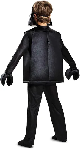 Vista 3 de Disfraz de Lego Darth Vader para niños