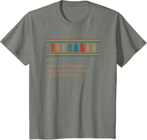 Vista 48 de Camiseta divertida de regalo de cumpleaños para niñas y niños y adolescentes, Negro, S