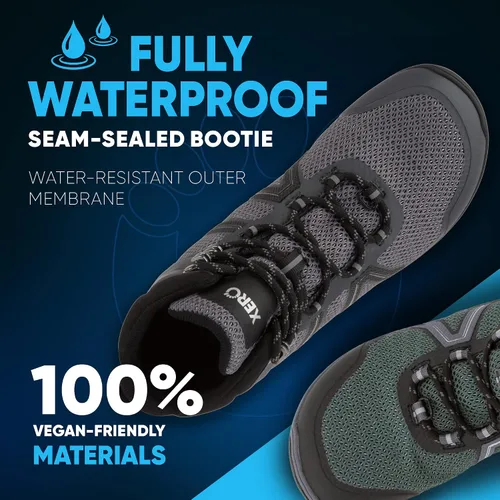 Vista 2 de Xero Shoes Xcursion Fusion - Botas de senderismo totalmente impermeables para mujer