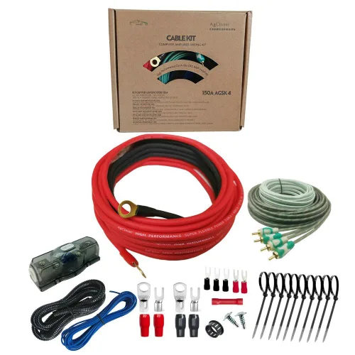Vista 7 de Kit de cableado de amplificador de calibre 1/0 AGAK0