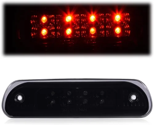 Vista 40 de GRAND ORANGE Tercera luz de freno LED de montaje alto 92-99 compatible con Chevy GMC Suburban/Yukon 94-05 compatible con Chevy Blazer S10 luz
