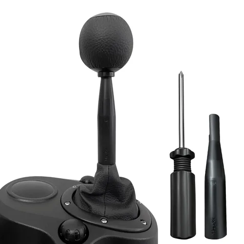 Vista 10 de Adaptador de Perilla de Palanca de Cambios Mod para Logitech G29 G920 G923 G27 G25, Extensión de Palanca de Cambio, Accesorios