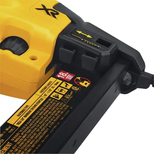 Vista 6 de DEWALT Grapadora de corona estrecha de 20V MAX* 18GA, solo herramienta (DCN681B)